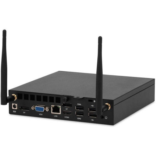 Неттоп IRU 310H6ITF i3 12100T (2.2) 8Gb SSD256Gb UHDG 730 без ОС GbitEth BT черный (1975180)