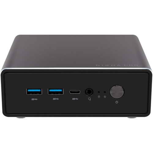 Неттоп DIGMA PRO Minimax U1 Intel Core i5 1235U,  DDR4 16ГБ, 512ГБ(SSD),  Intel Iris Xe,  Windows 11 Pro,  темно-серый и черный [dpp5-adxw05]