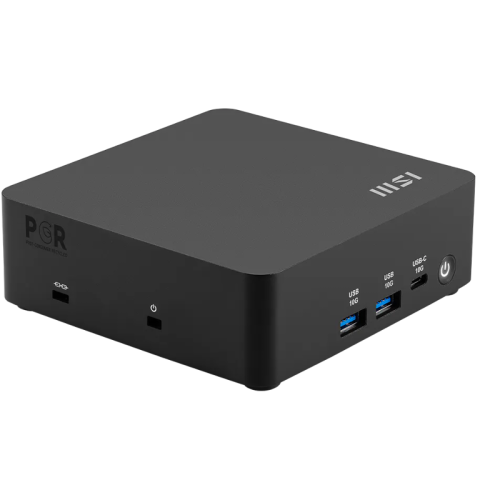Неттоп MSI Cubi NUC AI 1UMG-043XRU Core Ultra 5 125H (1.2) 16Gb SSD512Gb Graphics CR без ОС 2xGbitEth WiFi BT 120W черный (9S6-B20911-043)