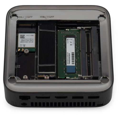 Неттоп IRU 310TLCN i3 1115G4 (3.0) 8Gb SSD256Gb UHDG noOS GbitEth WiFi BT черный (1975166)