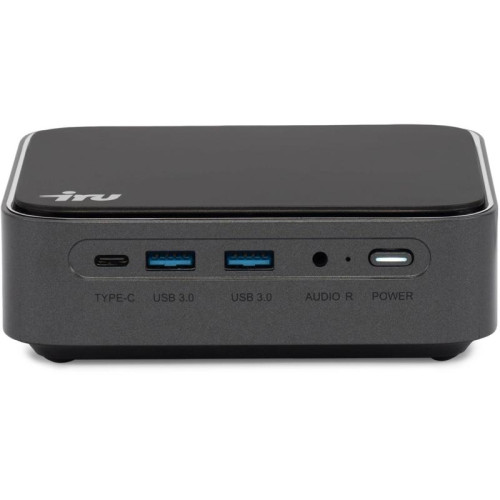 Неттоп IRU 310TLCN i5 1135G7 (2.4) 16Gb SSD512Gb Iris Xe Windows 11 Professional GbitEth WiFi BT черный (1975176)