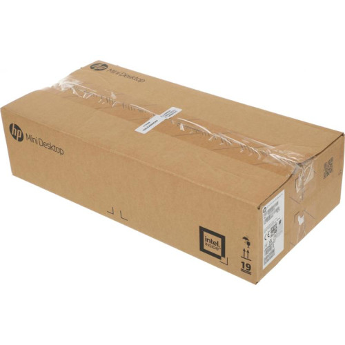 Неттоп HP ProDesk 400 G9 Mini i3 13100T (2.5) 8Gb SSD256Gb UHDG 730 Free DOS GbitEth WiFi BT 90W kb мышь клавиатура черный (935X8EA)