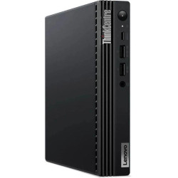 Неттоп Lenovo ThinkCentre Tiny M70q-4 slim i5 13400T (1.3) 8Gb SSD512Gb UHDG 730 noOS GbitEth WiFi BT 90W kb мышь клавиатура черный (12E3003EUM)