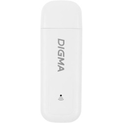 Модем 3G/4G Digma Dongle Wi-Fi DW1960 USB Wi-Fi Firewall +Router внешний белый
