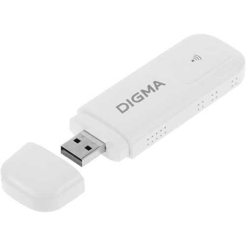 Модем 3G/4G Digma Dongle Wi-Fi DW1960 USB Wi-Fi Firewall +Router внешний белый Модем 3G/4G Digma Dongle Wi-Fi DW1960 USB Wi-Fi Firewall +Router внешний белый