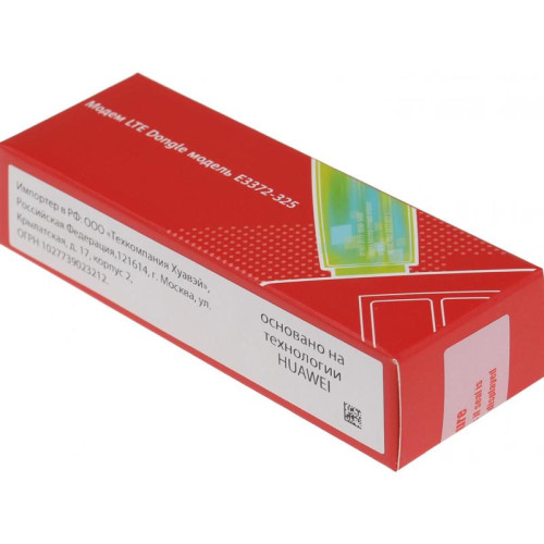 Модем 3G/4G Huawei Brovi E3372-325 USB Firewall +Router внешний белый
