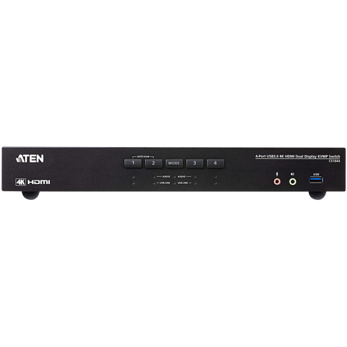 4-портовый, USB 3.0 4K HDMI KVMP-переключатель/ATEN/ 4-Port USB3.0 4K HDMI Dual Display KVMP Switch