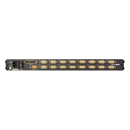 16-портовый KVMP-переключатель с ЖК-дисплеем Slideaway/ATEN/ SINGLE RAIL 16P PS/2-USB LCDKVMP 17INCH