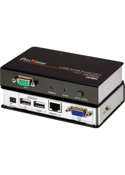 Удлинитель консоли USB (клав.+мышь+мон.) на 150м/ DUAL CONSOLE USB KVM EXTENDER W/1.8M