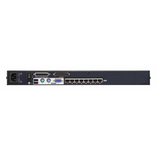 8-портовый КВМ-коммутатор высокой плотности с кабелем Cat 5/ 8 Port Cat 5 High Density KVM SW W/POWER