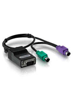 Переключатель консоли (KVM) TRENDnet CAT5 PS/2 Server Interface RTL {64}