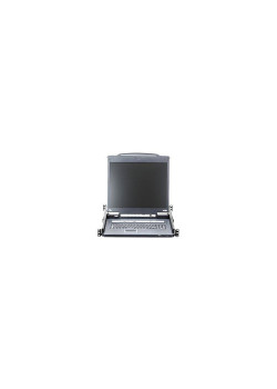 16-портовый IP KVM-переключатель с ЖК-дисплеем Slideaway/ATEN/ SINGLE RAIL 16P PS/2-USB LCDKVMP 17INCH WIH IP
