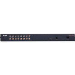 16-портовый КВМ-коммутатор высокой плотности с кабелем Cat 5  KH1516A/KH1516A-AX-G/ 16 Port Cat 5 High Density KVM SW W/POWER