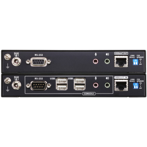USB, Двойдной DisplayPort, КВМ-удлинитель с поддержкой HDBaseT™ 2.0 (4K@100 м)/ATEN/ USB Dual DisplayPort HDBaseT2.0 KVM Extender (4K@100м)