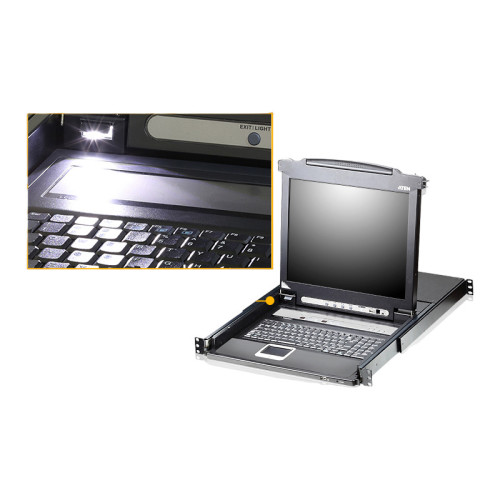 8-портовый IP KVM-переключатель с ЖК-дисплеем Slideaway/ATEN/CL5708iMR / SINGLE RAIL 8P PS/2-USB LCDKVMP 17INCH WIH IP/ SINGLE RAIL 8P PS/2-USB LCDKVMP 17INCH WIH IP 8-портовый IP KVM-переключатель с ЖК-дисплеем Slideaway/ATEN/CL5708iMR / SINGLE RAIL 8P PS/2-USB LCDKVMP 17INCH WIH IP/ SINGLE RAIL 8P PS/2-USB LCDKVMP 17INCH WIH IP