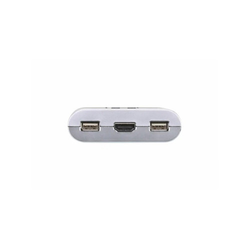 2-портовый KVM-переключатель со встроенными KVM кабелями (1,2м), 1 user(HDMI(Female)+2xAudio(Female)+2xUSB(Тип А Female), KVM-порты:(HDMI(Male)+2xAudio(Male)+2xUSB(Тип A Male). Поддержка до (1920 x 1200) 1080p. Звук 2.1/ PETITE 2 PORT USB2.0 HDMI KVM SWI 2-портовый KVM-переключатель со встроенными KVM кабелями (1,2м), 1 user(HDMI(Female)+2xAudio(Female)+2xUSB(Тип А Female), KVM-порты:(HDMI(Male)+2xAudio(Male)+2xUSB(Тип A Male). Поддержка до (1920 x 1200) 1080p. Звук 2.1/ PETITE 2 PORT USB2.0 HDMI KVM SWI
