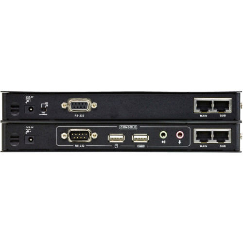 Удлинитель консоли (клав./мышь USB+DVI+аудио+RS232) на 60м/ DVI DUAL LINK KVM EXTENDER W/1.8M