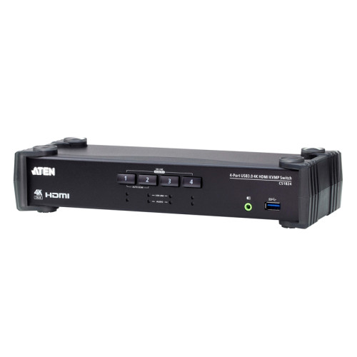 4-портовый, USB 3.0 4K HDMI KVMP-переключатель/ 4-Port USB 3.0 4K HDMI KVMP™ Switch