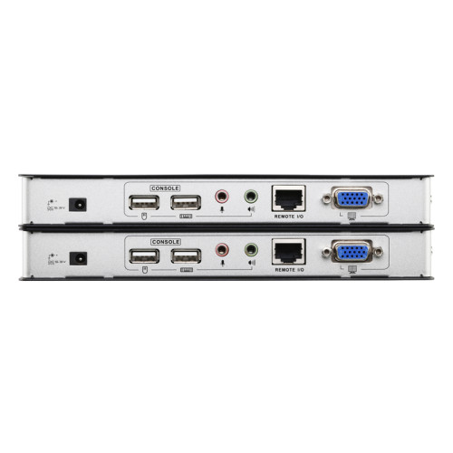 Удлинитель консоли (клав./мышь USB+мон.+аудио+RS232) на 200м/ USB VGA/Audio Cat 5 KVM Extender