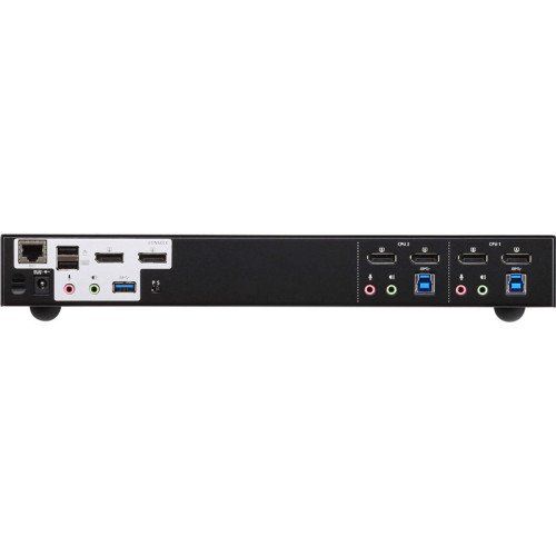 2-Поротовый USB3.0 4K DisplayPort Dual Display KVM переключатель/ 2-Port USB3.0 4K DisplayPort Dual Display KVM switch. Aten