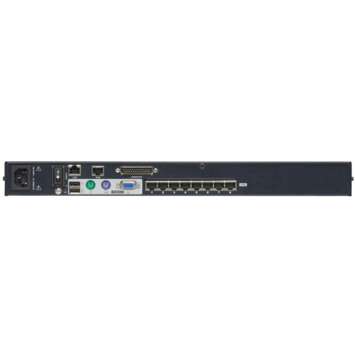8-портовый KVM-переключатель высокой плотности Over the NET™ Cat 5/ 8 Port Master View KVM Switch 8-портовый KVM-переключатель высокой плотности Over the NET™ Cat 5/ 8 Port Master View KVM Switch