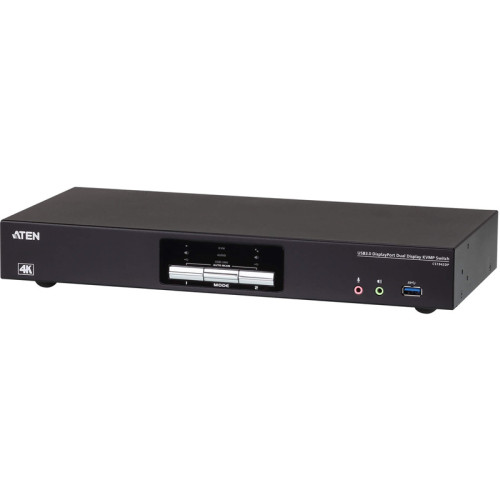 2-Поротовый USB3.0 4K DisplayPort Dual Display KVM переключатель/ 2-Port USB3.0 4K DisplayPort Dual Display KVM switch. Aten