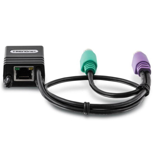 Переключатель консоли (KVM) TRENDnet CAT5 PS/2 Server Interface RTL {64}