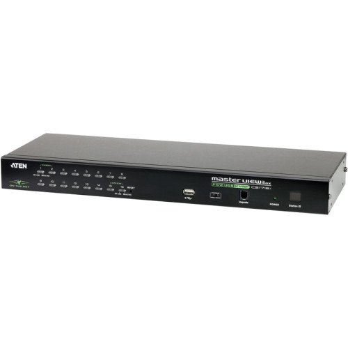 Переключатель электронный, 16 портов PS2/USB, доступ по IP/ 16 PORT PS/2-USB KVMP SWITCH ON THE NET