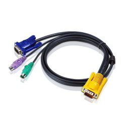 CABLE SP15 M(Y)-- HD15M/MINIDIN6M 1.8m