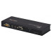 Удлинитель, SVGA+KBD&MOUSE PS/2+AUDIO+RS232, 150 метр., SPHD17+HD-DB15+2x6MINIDIN+2xMINI JACK+DB9, Female, c KVM-шнуром PS2x1.8м., Б.П. 220> 5.3V, (2 консоли;макс.разр. 1600х1200/150м 60Hz/1920x1200/30м 60Hz DDC2B защита ESD/перенапр.)/ PS/2 KVM EXTENDER 