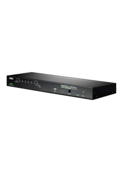 Переключатель электронный, 8 портов PS2/USB, доступ по IP/ 8 PORT PS/2-USB KVMP SWITCH ON THE NET