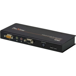 Удлинитель консоли (клав./мышь PS/2 +мон.+аудио+RS232) на 300м/ PS/2 KVM EXTENDER W/1.8M W/230V ADP