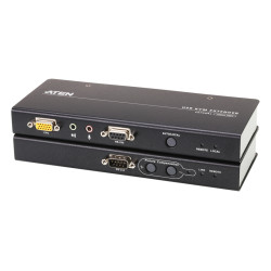 Удлинитель консоли (клав./мышь USB+мон.+аудио+RS232) на 200м/ USB VGA/Audio Cat 5 KVM Extender