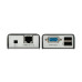 Удлинитель/усилитель/extender, VGA/SVGA+KBD+MOUSE USB, 100 метр., HD-DB15+USB A-тип/USB B-тип, Female, без шнуров, Б.П. 220> 5V, (по витой паре/UTP/FTP макс.разрешение 1920х1200 60Hz(30m) 1280х1024 60Hz(100m) DDC2B3 г.гар.+электростраховка/ Mini USB KVM E