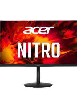 Монитор/ ACER Nitro XV272UW2bmiiprx 27'', ZeroFrame, Black, 16:9, IPS, 2560x1440, 1 / 0,5 (GTG, Min,)ms, 400cd, 240Hz, 2xHDMI(2.0) + 1xDP(1.4) + SPK + Audio Out, Speakers 2Wx2, sync: FreeSync Premium, hdr: HDR 400, hadj 120 Vesa:100x100