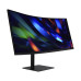 Монитор/ ACER CZ342CURVbmiphuzx 34'', ZeroFrame, Curved 1000R Black, 21:9, VA, 3440x1440, 1 / 0,5ms, 300cd, 180Hz, 1xHDMI(2.0) + 1xDP(1.4) + 1xType-C(65W) + Audio out + USB2.0+USB-B (2up 2down), Speakers 3Wx2, FreeSync Premium, HDR 10, H.Adj. 110, Delta E