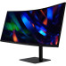 Монитор/ Acer CZ342CURVbmiphuzx 34'', ZeroFrame, Curved 1000R, Black, 21:9, VA, 3440x1440, 0,5ms, 300cd, 180Hz, HDMI(2.0), DP(1.4), Type-C(65W), USB2.0, USB-B (2up 2down), Speakers 3Wx2, FreeSync Premium, HDR 10, hadj 110, Vesa:100x100