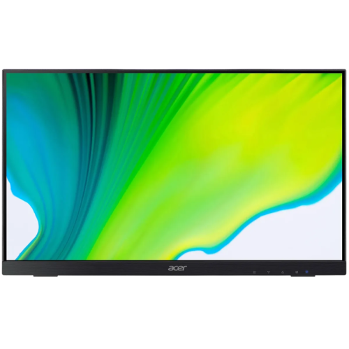 Монитор/ ACER UT222Qbmip 21,5'', 21,5'', ZeroFrame, Black  10 point touch, 16:9, IPS, 1920x1080, 5ms, 250cd, 75Hz, 1xVGA + 1xHDMI(1.4) + 1xDP(1.2) + SPK, Speakers 2Wx2, sync: FreeSync, Vesa:100x100