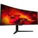 Монитор/ Acer EI491CURSbmiipphx 49'', ZeroFrame, Curved 1800R, Black, 32:9, VA, 5120x1440, 4ms, 350, HDR 400cd, 120Hz, 2xHDMI(2.0), 2xDP(1.4), Speakers 3Wx2, FreeSync Premium, HDR 400, h. adj 95, Vesa:75x75