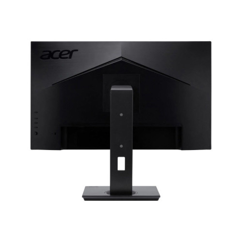 Монитор/ Acer B277KLBbmiiprzx 27'', ZeroFrame, Black, IPS, 3840x2160, 1ms, 350cd, 72Hz, DFR 144Hz@FHD, 2xHDMI(2.0), DP(1.4), USB 3.2x4, USB-B (1up 4down), Speakers 2Wx2, FreeSync, HDR 10, h. adj 165, Vesa:100x100