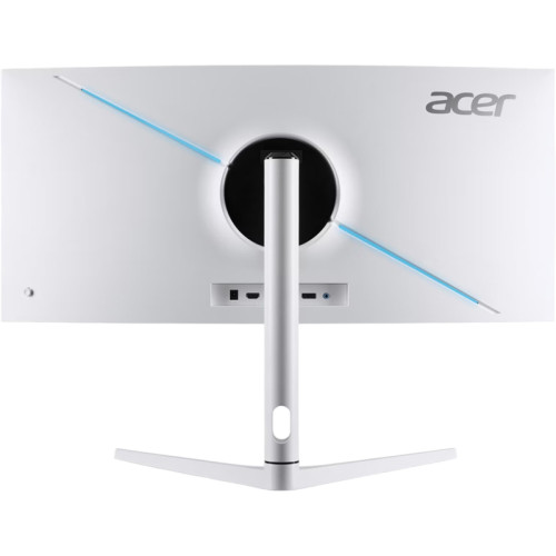 Монитор/ ACER XZ306CXWMIIIPHX 29,5'', ZeroFrame Yes, Curved 1500R White, 21:9, VA, 2560x1080, 1ms, 350, 400cd, 200Hz, 2xHDMI(1.4) + 1xHDMI(2.0) + 1xDP(1.2) + Audio out, Speakers 2Wx2, sync: FreeSync Premium, hdr: HDR 400, hadj 120