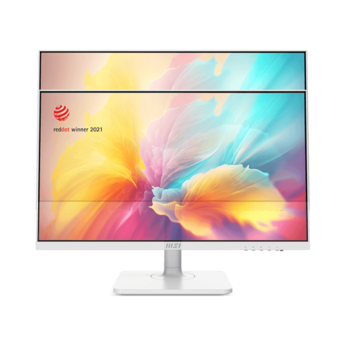 Монитор/ Монитор Modern MD2412PW 23.8'' 1920x1080, IPS, 178/178, 4мс, 300nit, 100HZ, HDMI, 1xUSB-CUSB, Audio, LTSP, White-White, 1y