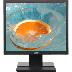 Монитор/ ACER V176Lb 17'',, Black Matt, 5:4, TN, 1280x1024, 5ms, 250cd, 75Hz, 1xVGA