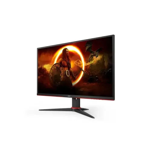 AOC 27G2ZNE 27'', 1920x1080, VA, 240Hz, 80M:1, 300cd, 4ms, 2*HDMI, DP, Speakers, FreeSync, Low Blue Light, Flicker Free, H. Adj, pivot, VESA, 3Y, Black