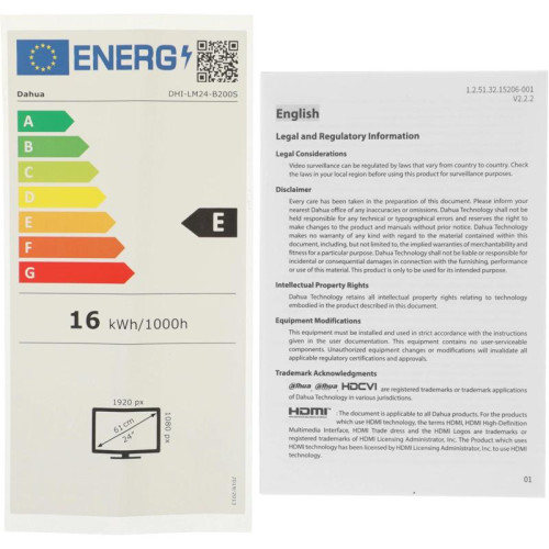 Монитор Dahua 23.8