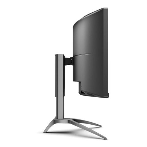 AOC AG493UCX2 49'', Curved, 5120x1440, VA, 165hz, 80M:1, 400cd, 1ms, 3xHDMI 2.0, DP 1.4, 3xUSB 3.2, Type-C 65W, Speakers, H. adj 100mm, 3Y, Black
