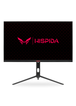 Монитор HISPIDA 27'' 2560x1440, IPS, 178/178, 1ms, 300nit, 1500:1, 275Hz, 2xDP/2xHDMI, noxUSB-A, RGB, FreeSync, LowBlueLight, LTSP, ExtPWR, Black, 1y