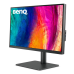 Benq PD2705U 27'', 3840x2160, IPS,  60Hz, 1200:1, 350cd, 5ms, HDMI, DP; 3*USB 3.0, USB C*65W, Thunderbolt 3, Speakers, Height adj 110, Pivot, 100% sRGB, Flicker-free;Low Blue Light, Calibration Report, 3Y, Grey