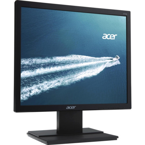 Монитор/ ACER V176Lbmi 17'', Black Matt, 5:4, TN, 1280x1024, 5 (GTG)ms, 250cd, 75Hz, 1xVGA + 1xHDMI(1.4) + SPK, Speakers 1Wx2, Vesa:100x100
