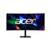 Монитор/ Acer CZ342CURVbmiphuzx 34'', ZeroFrame, Curved 1000R, Black, 21:9, VA, 3440x1440, 0,5ms, 300cd, 180Hz, HDMI(2.0), DP(1.4), Type-C(65W), USB2.0, USB-B (2up 2down), Speakers 3Wx2, FreeSync Premium, HDR 10, hadj 110, Vesa:100x100